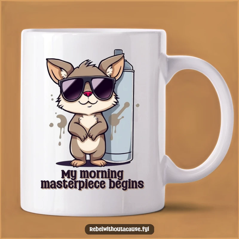 Funny Cool Animal Graffiti Mug: A Stylish & Hilarious Gift Idea