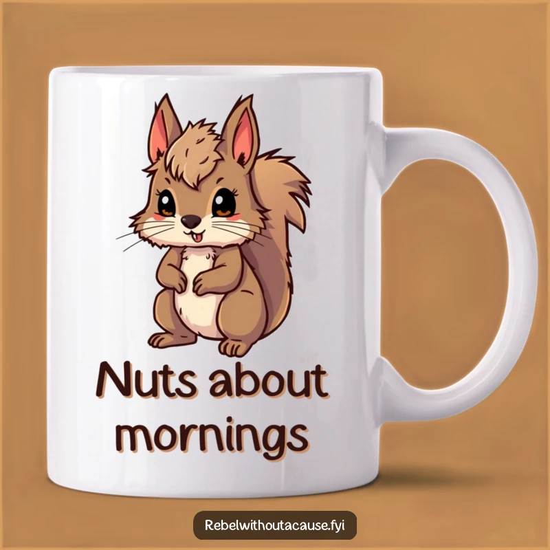Funny Wild Squirrel Adventure Mug: Perfect Gift for the Ready-for-Anything Soul