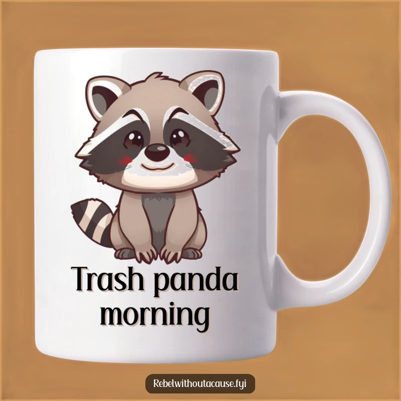 Funny Raccoon Swagger Mug: A Hilarious Gift for Mischievous Souls!
