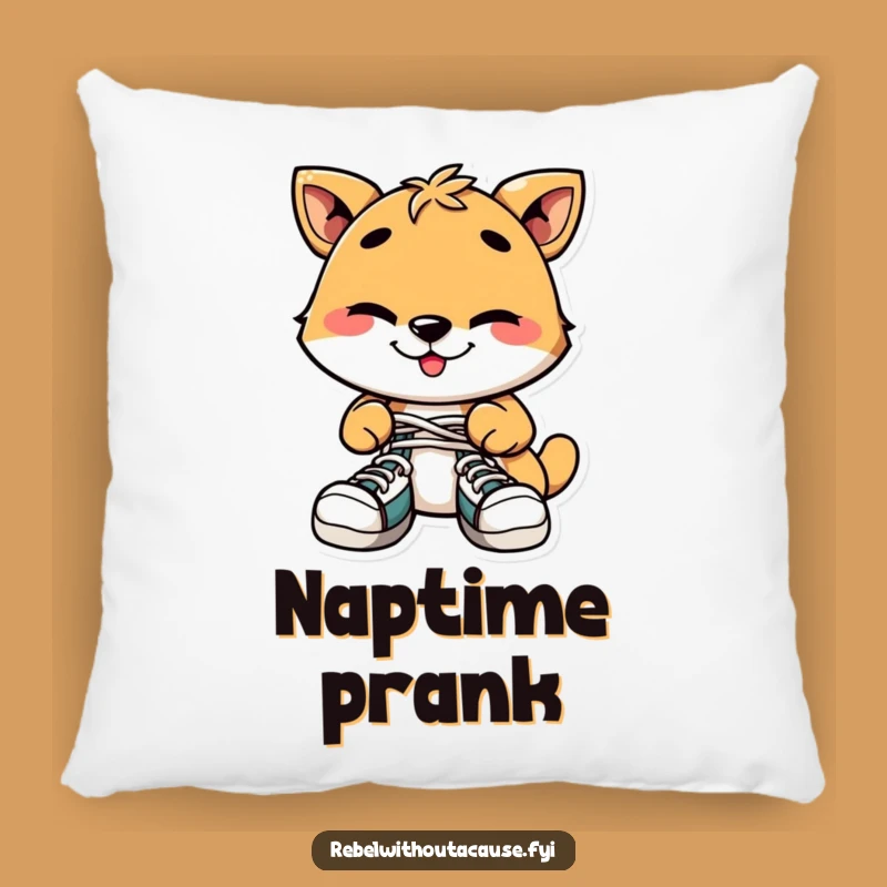 Funny Prankster Animal Pillow: Cozy Comfort with a Hint of Mischief