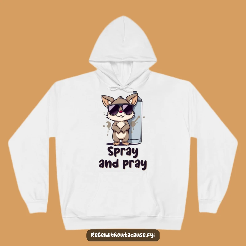 Funny Cool Animal Graffiti Hoodie: Stay Warm & Laugh Out Loud