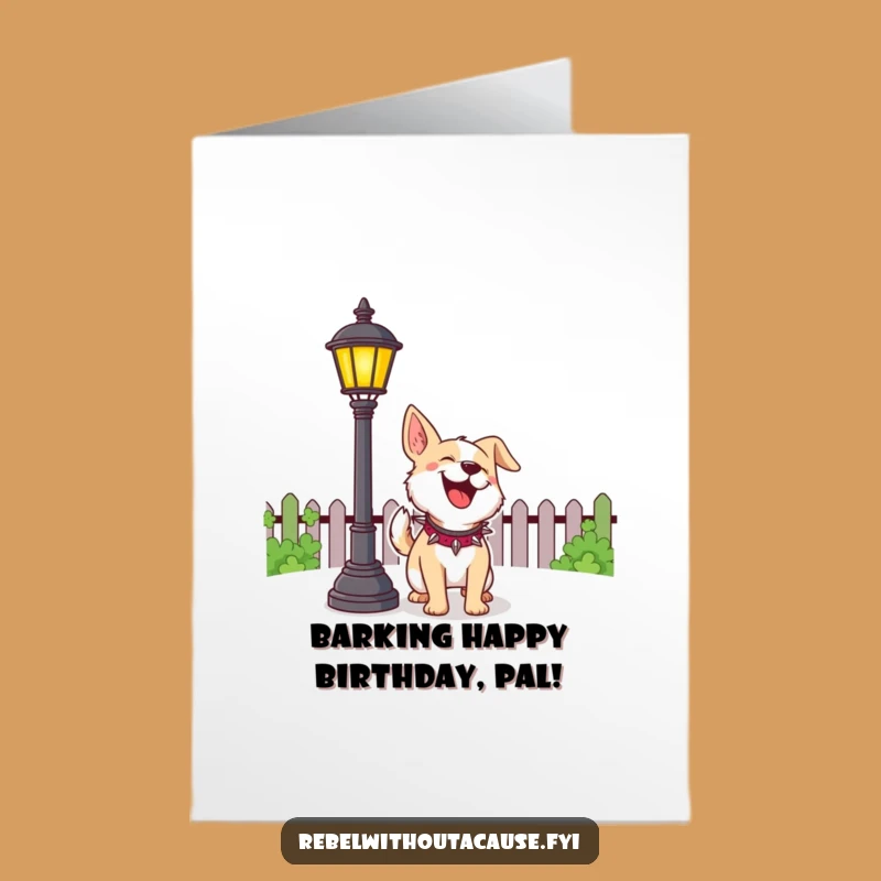 Free Printable Dog Birthday Card: Barking Fun for a Paw-some Gift
