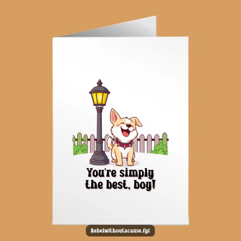 Free Printable Dog Congrats Card: Barking Loud for a Great Achievement