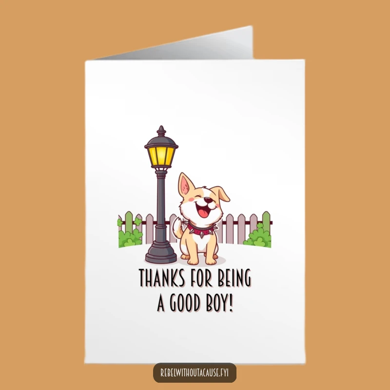 Free Printable Dog Thank You Card: Barking Thanks for Your Help