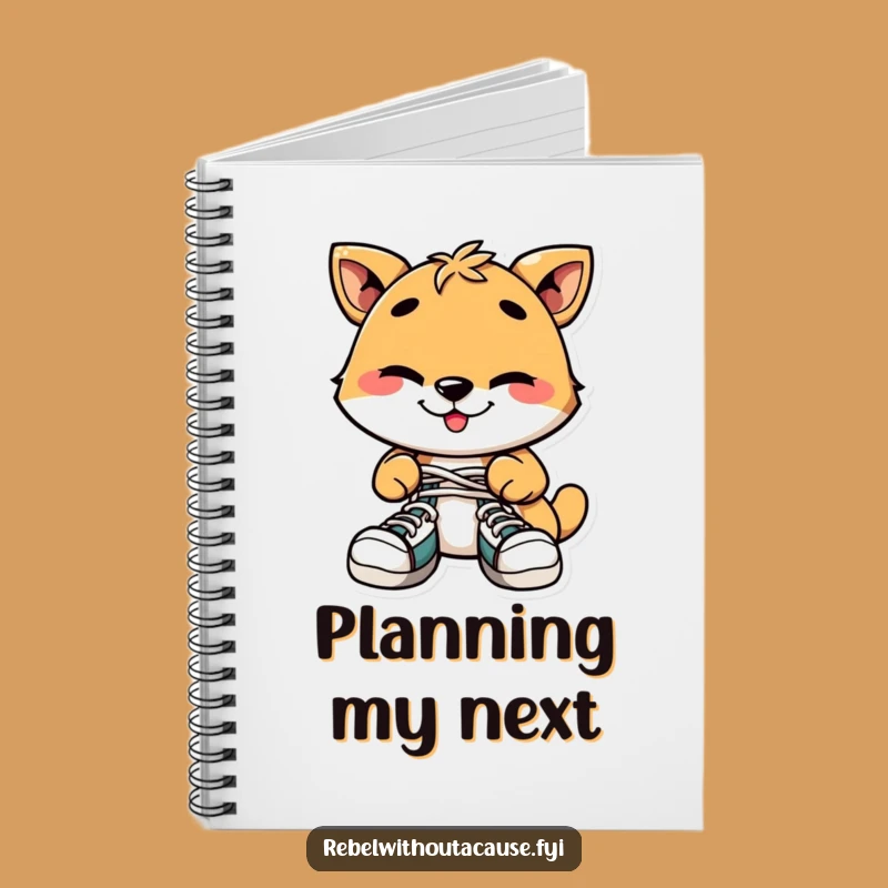 Funny Prankster Animal Notebook: Jot Down Your Mischief Plans