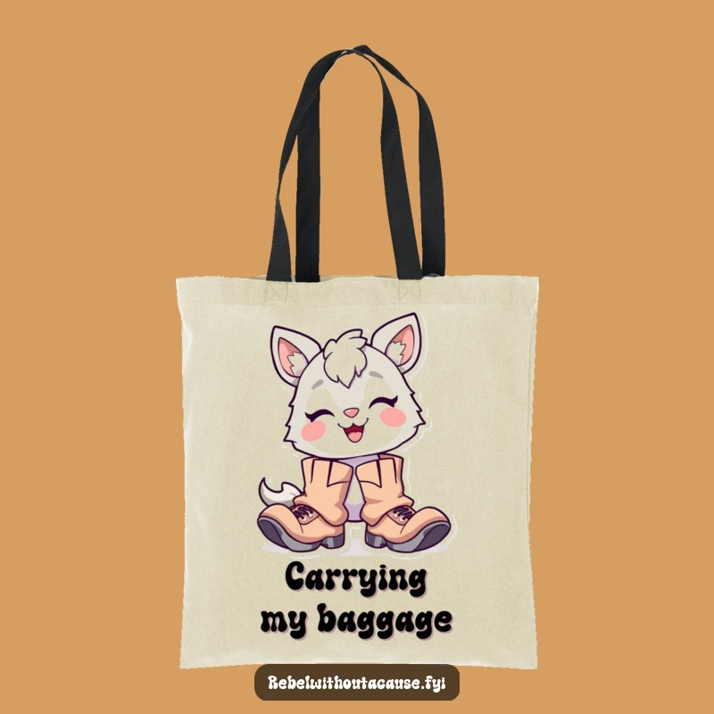 Funny Proud Explorer Animal Tote Bag: Carry Your Adventures with Style
